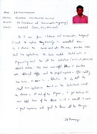 NiRANJANA TESTIMONIAL Photocopy